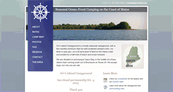 Desktop Screenshot of orrsisland.com